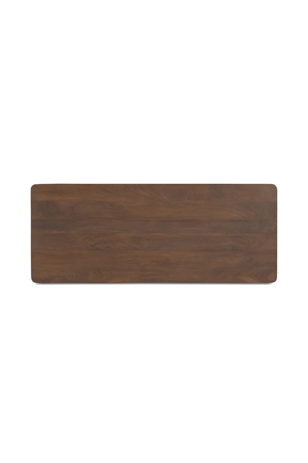 Luxury Scalloped Wooden 3-Drawer Modern Desk European Style for Villa