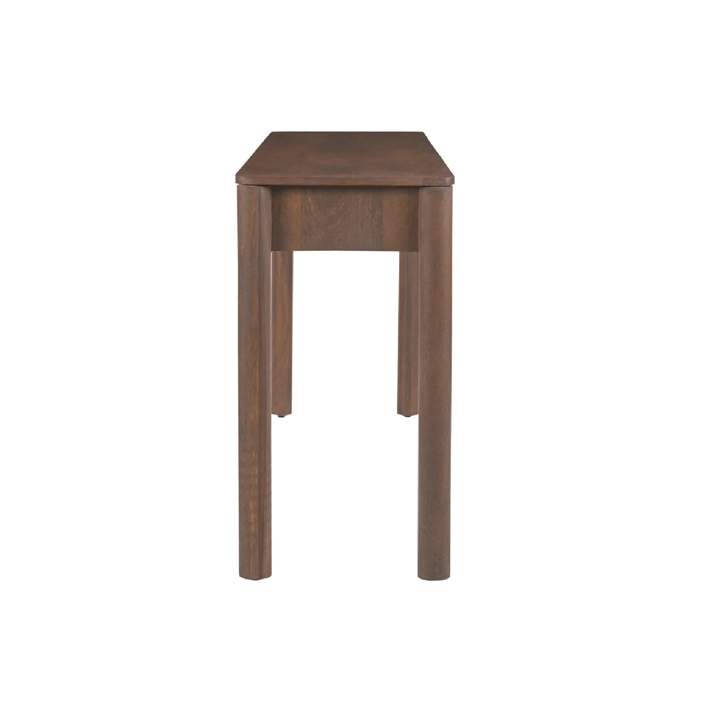 Luxury Scalloped Wooden Console Table Modern Italian Style for Villa