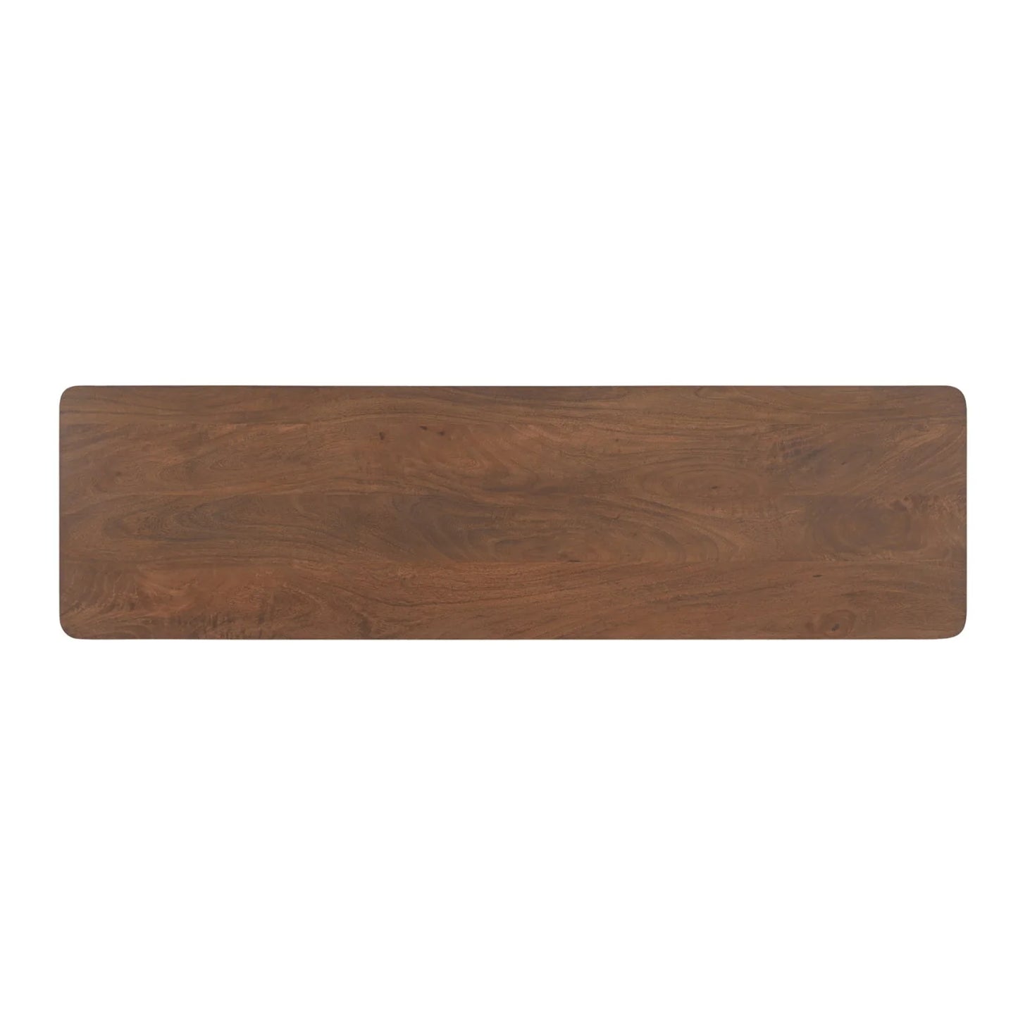 Luxury Scalloped Wooden Console Table Modern Italian Style for Villa