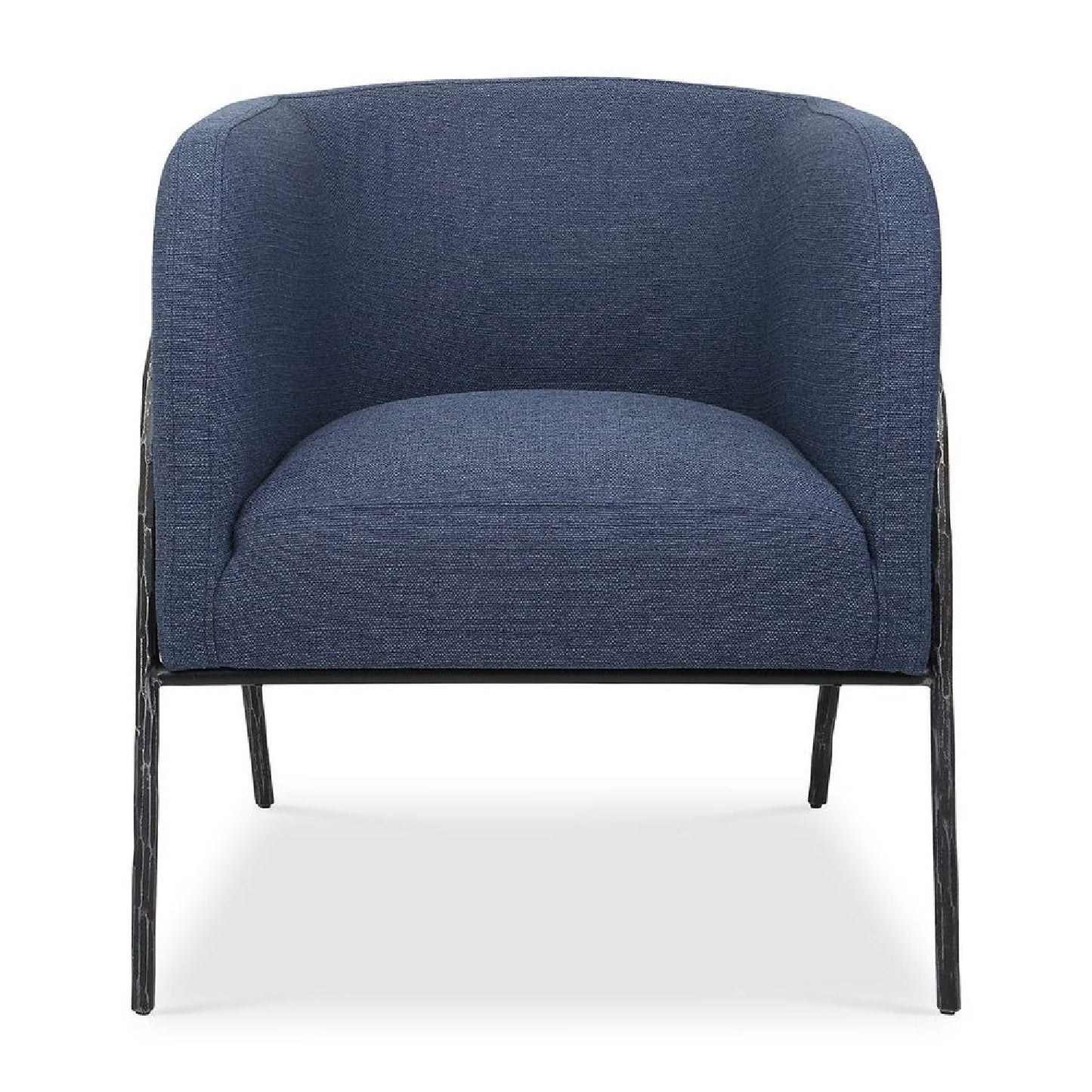 Luxury Sculptural Curved Scandinavian Accent Chair European Style for Villa