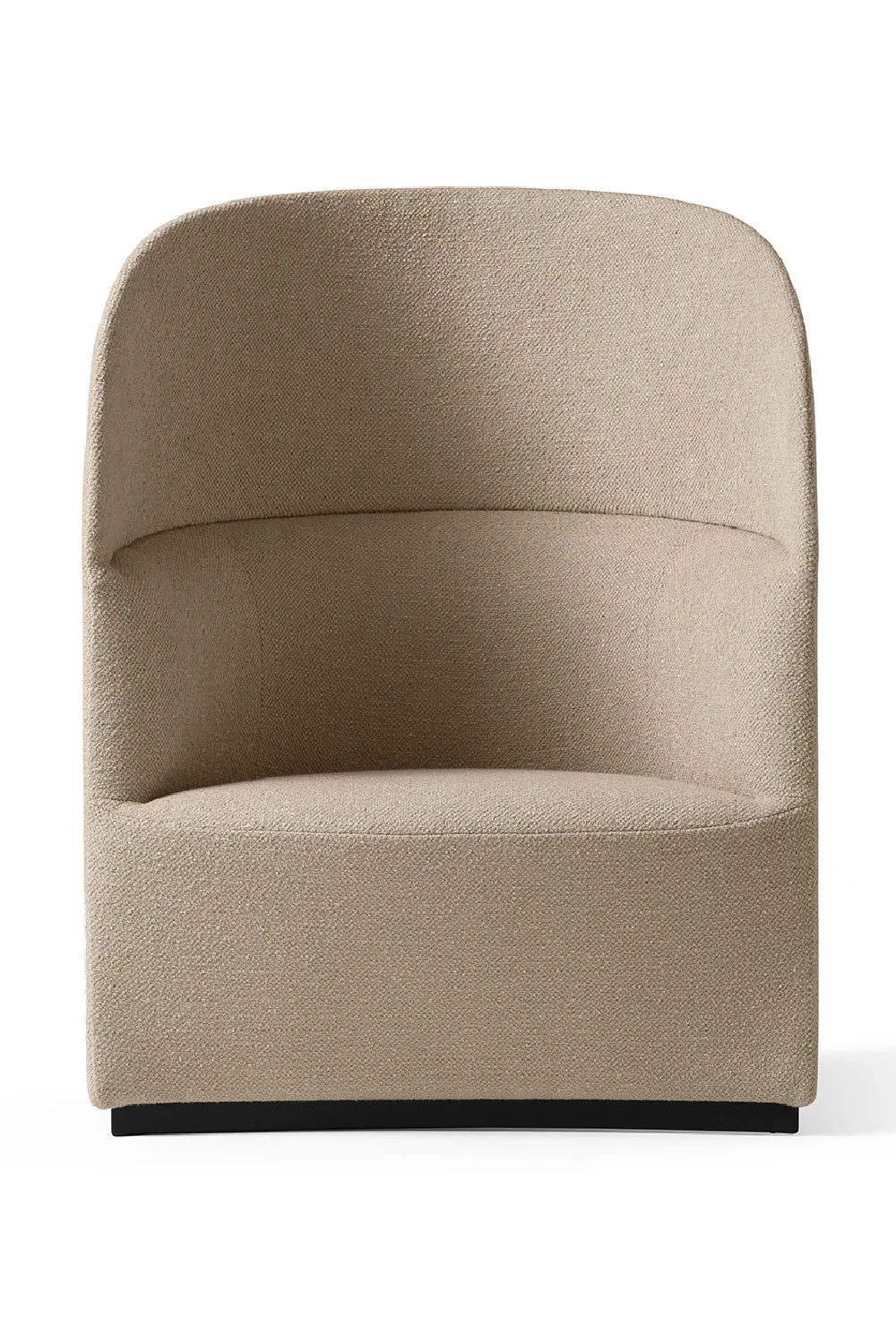 Luxury Sculptural High Back Lounge Chair European Style for Villa