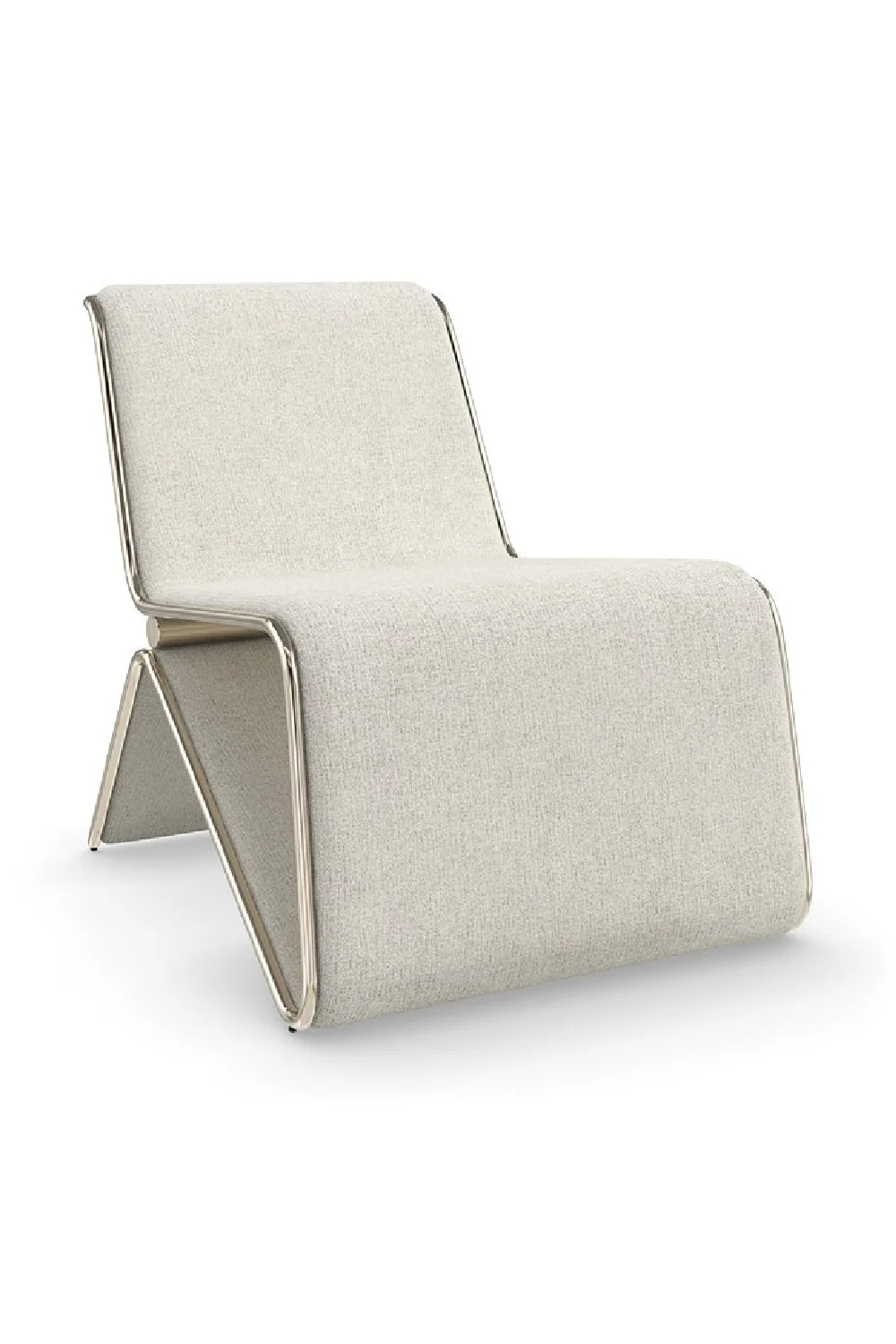 Luxury Sculptural Lounge Chair Modern Italian Style for Villa