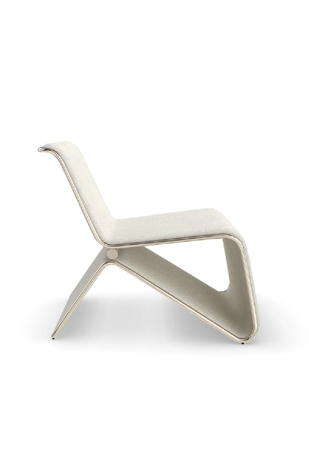 Luxury Sculptural Lounge Chair Modern Italian Style for Villa