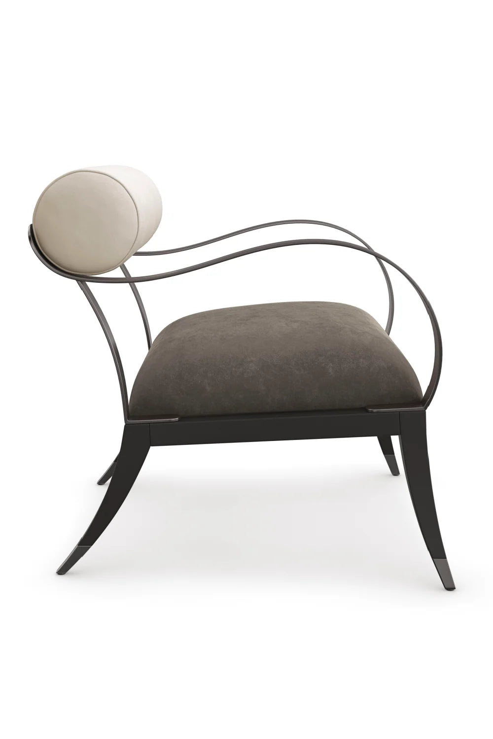 Luxury Sculptural Lounge Chair Modern Italian Style for Villa
