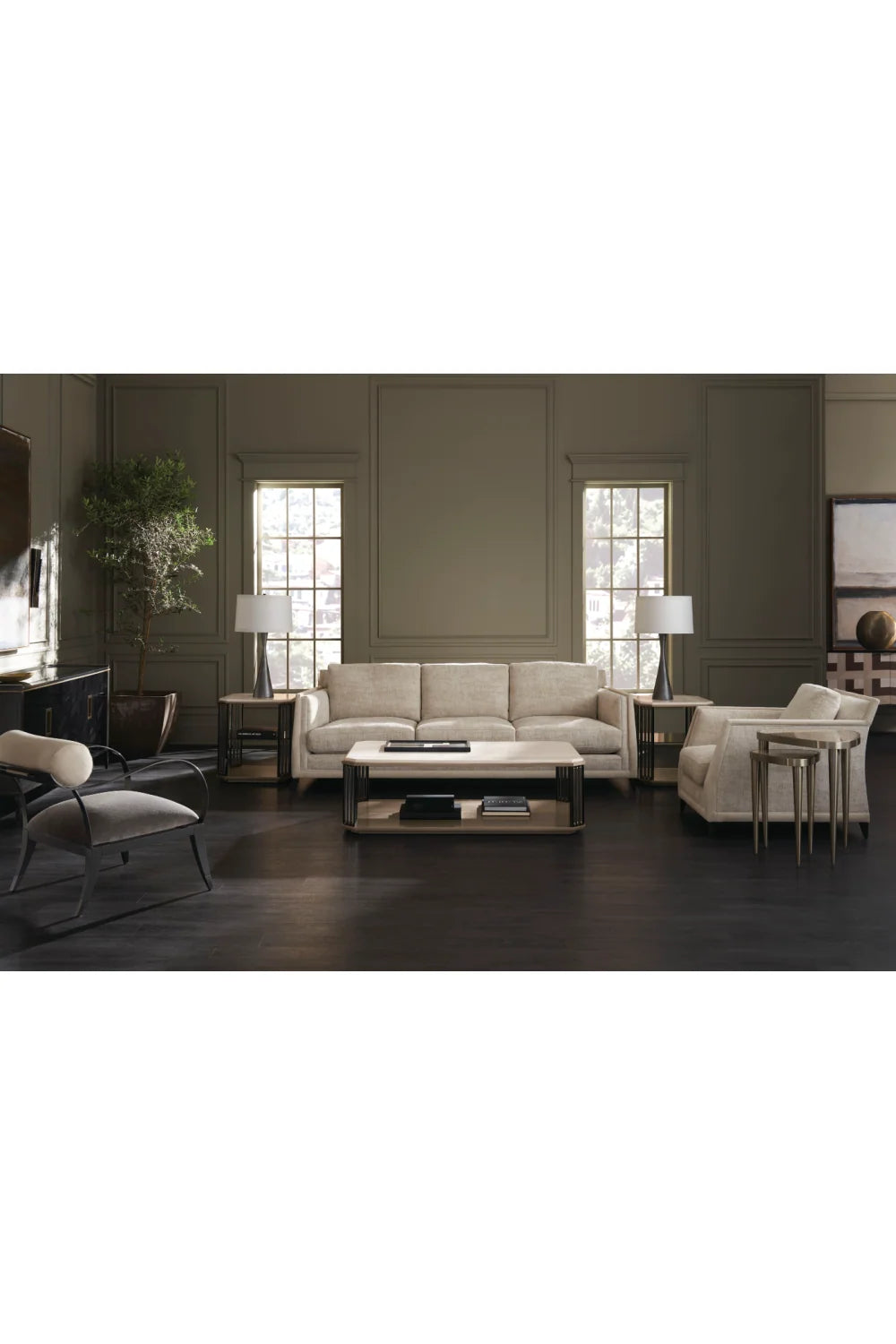 Luxury Sculptural Lounge Chair Modern Italian Style for Villa