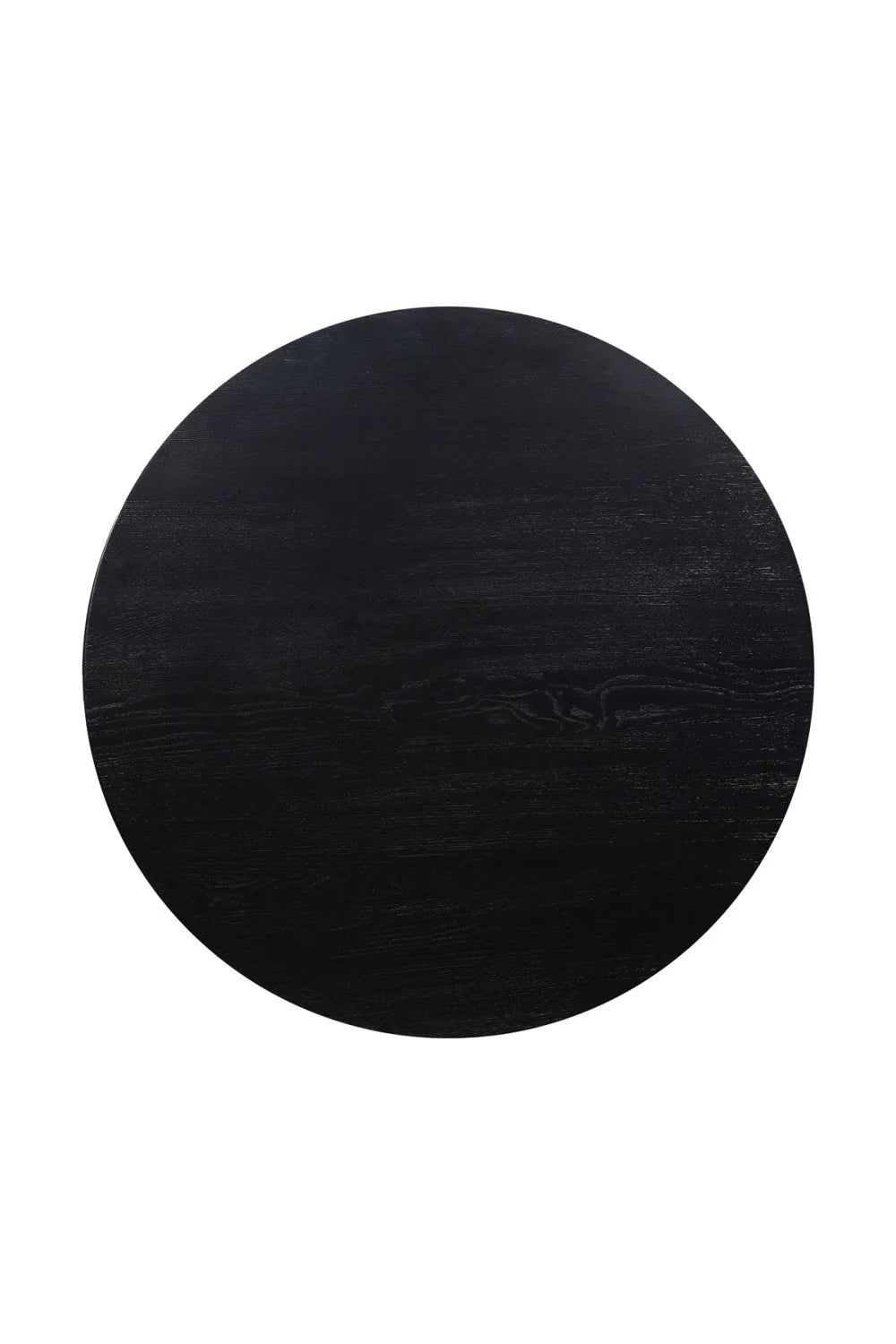 Luxury Sculptural Round Solid Wood Dining Table Modern Italian Style for Villa