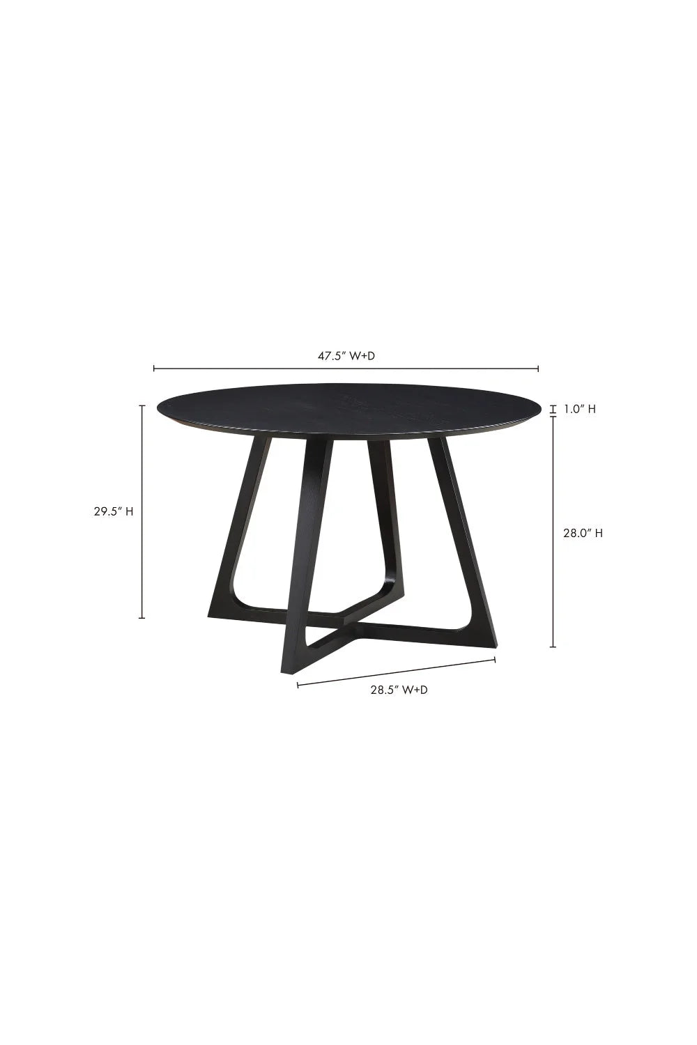 Luxury Sculptural Round Solid Wood Dining Table Modern Italian Style for Villa