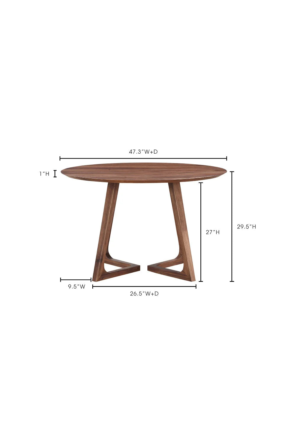 Luxury Sculptural Round Solid Wood Dining Table Modern Italian Style for Villa
