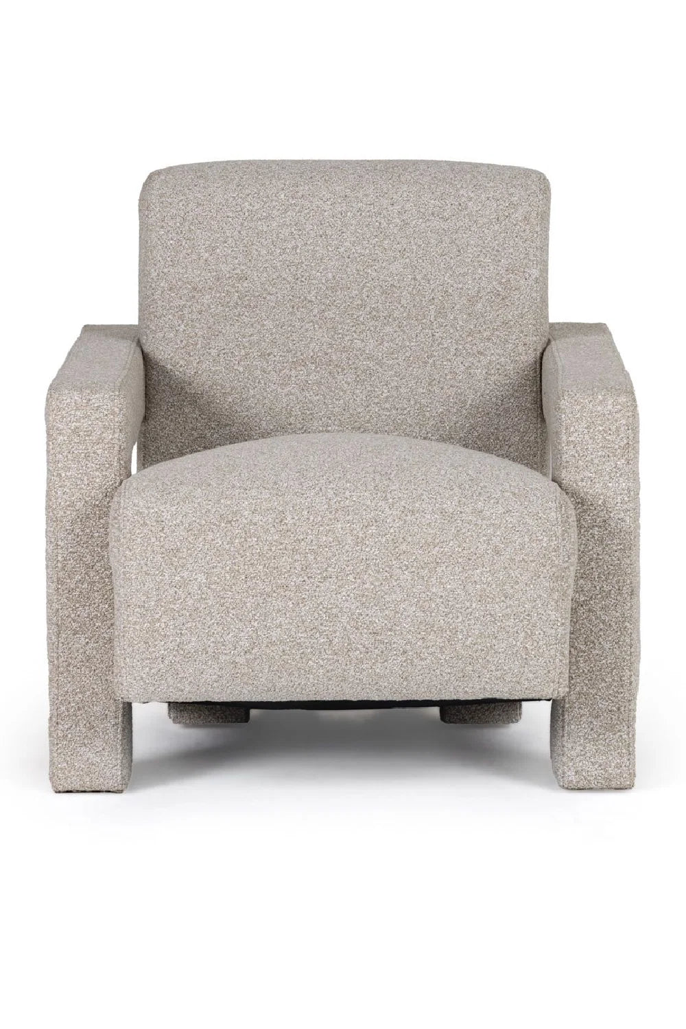 Luxury Sculptural Upholstered Accent Armchair Modern Italian Style for Villa