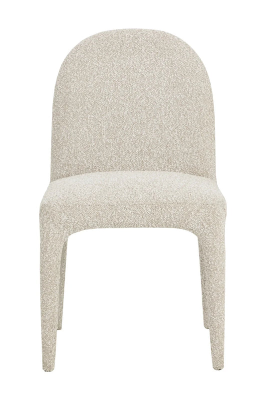 Luxury Seamless Upholstered Dining Chair European Style for Villa
