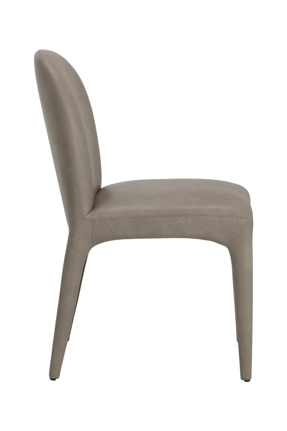 Luxury Seamless Upholstered Dining Chair European Style for Villa
