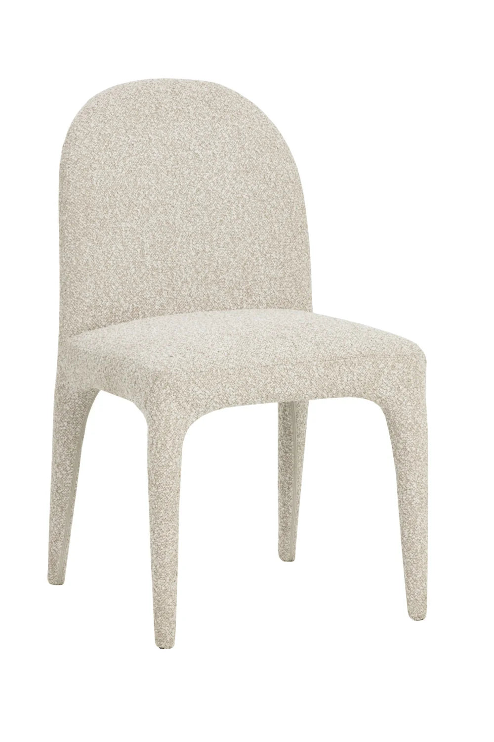 Luxury Seamless Upholstered Dining Chair European Style for Villa