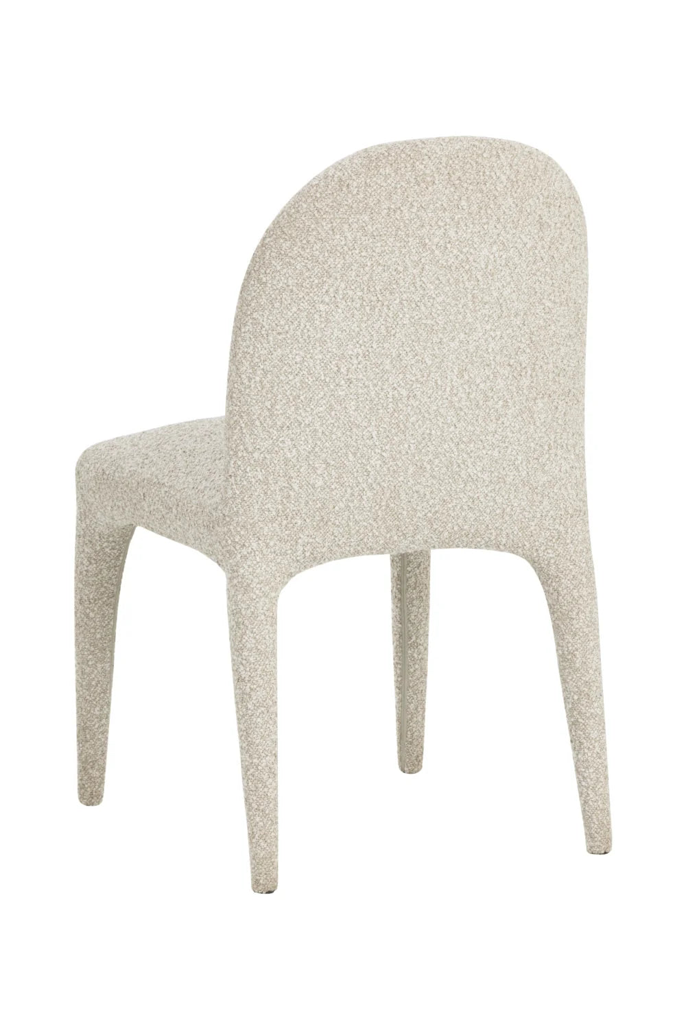Luxury Seamless Upholstered Dining Chair European Style for Villa