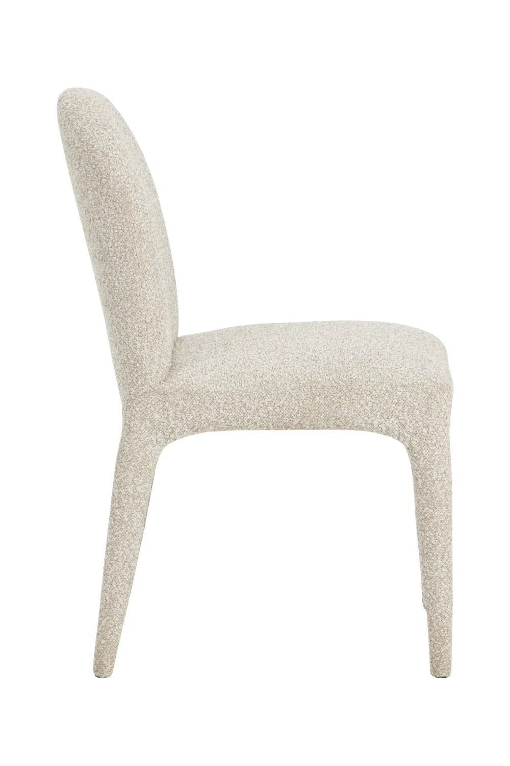 Luxury Seamless Upholstered Dining Chair European Style for Villa