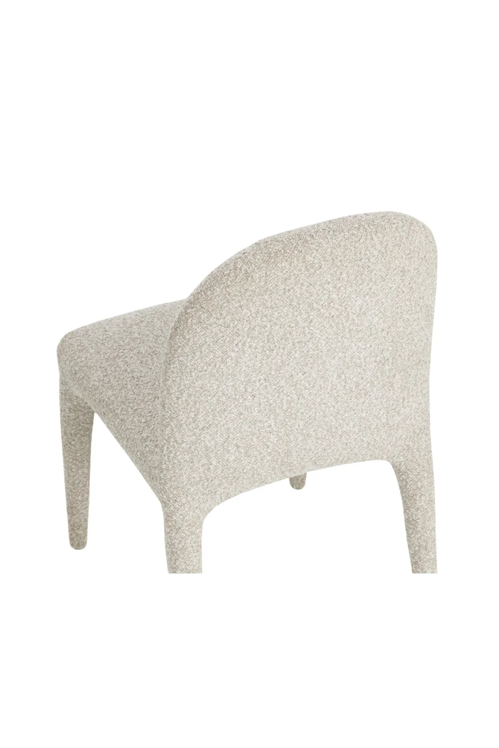 Luxury Seamless Upholstered Dining Chair European Style for Villa