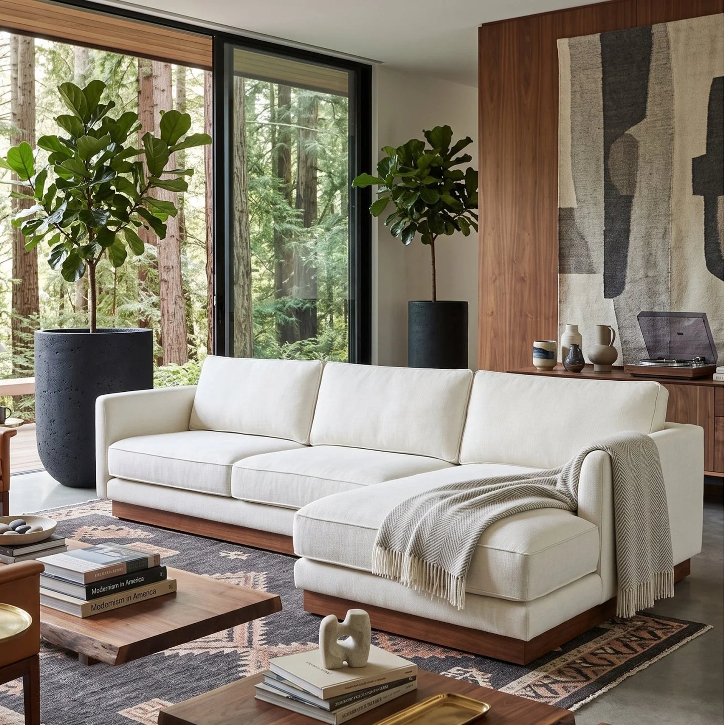 Luxury Sectional Fabric Sofa Modern Italian Style for Villa
