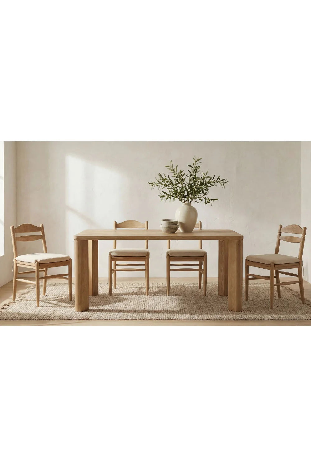 Luxury Segment Rectangular Marble Dining Table Modern Italian Style for Villa