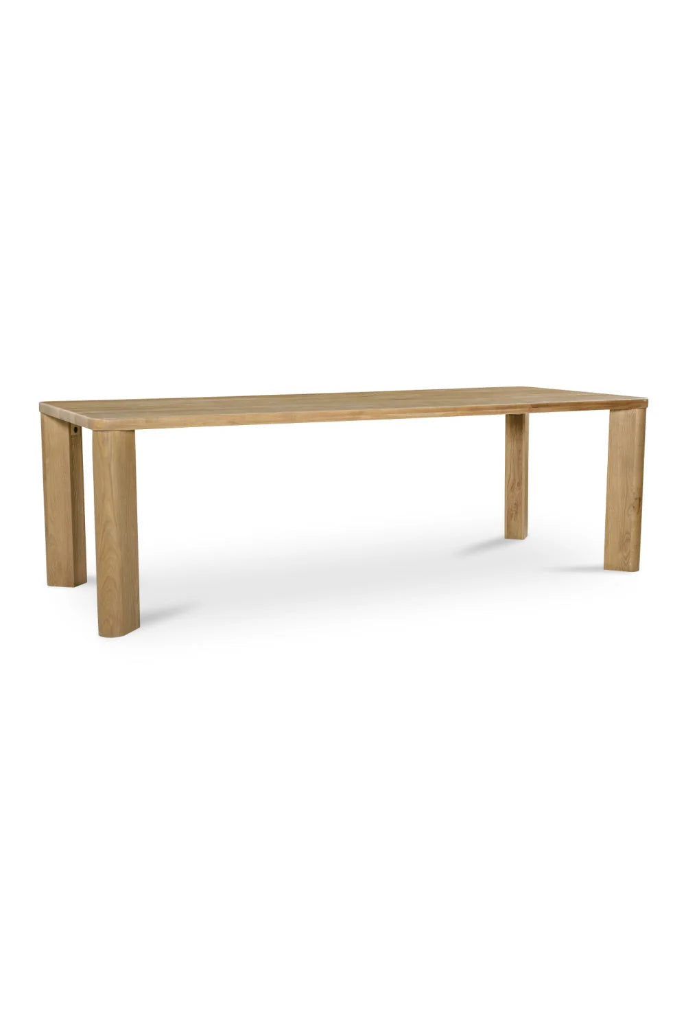 Luxury Segment Rectangular Marble Dining Table Modern Italian Style for Villa