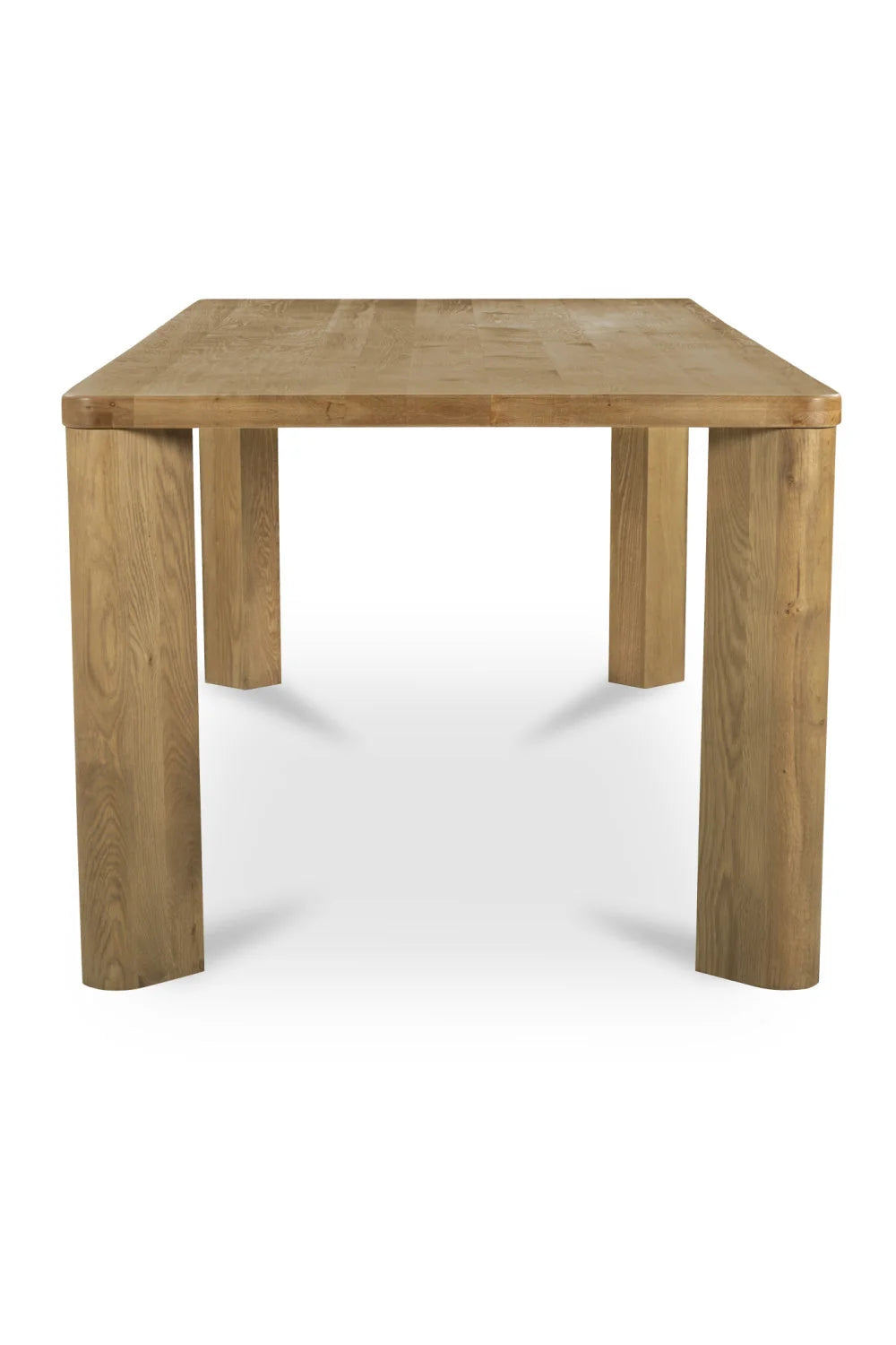 Luxury Segment Rectangular Marble Dining Table Modern Italian Style for Villa