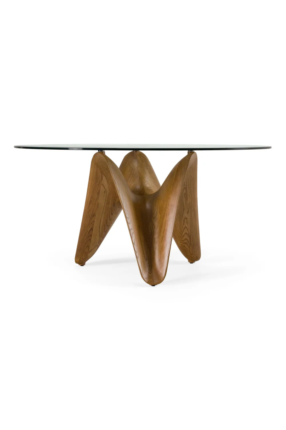 Luxury Seguin Glass Dining Table Modern Italian Style for Villa