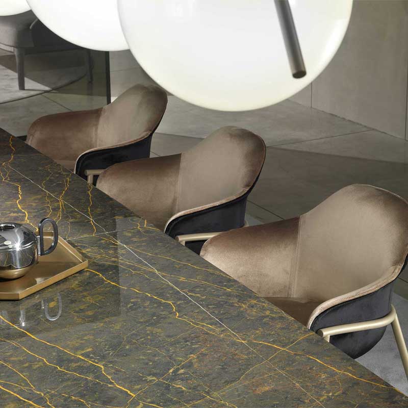 Luxury Self Dining Table Modern Italian Style for Villa
