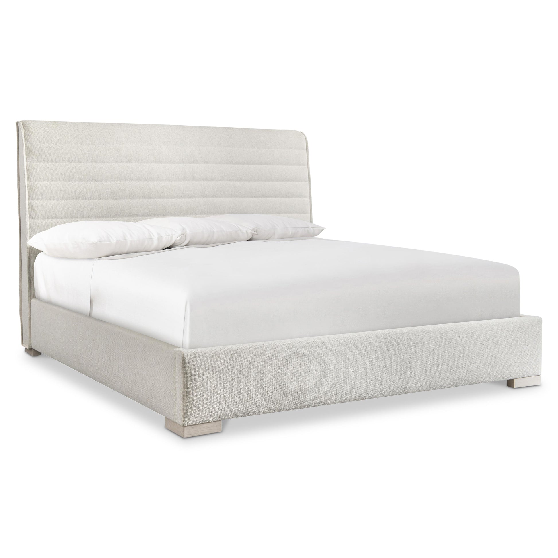 Luxury Sereno Fabric Panel Bed Modern Italian Style for Villa