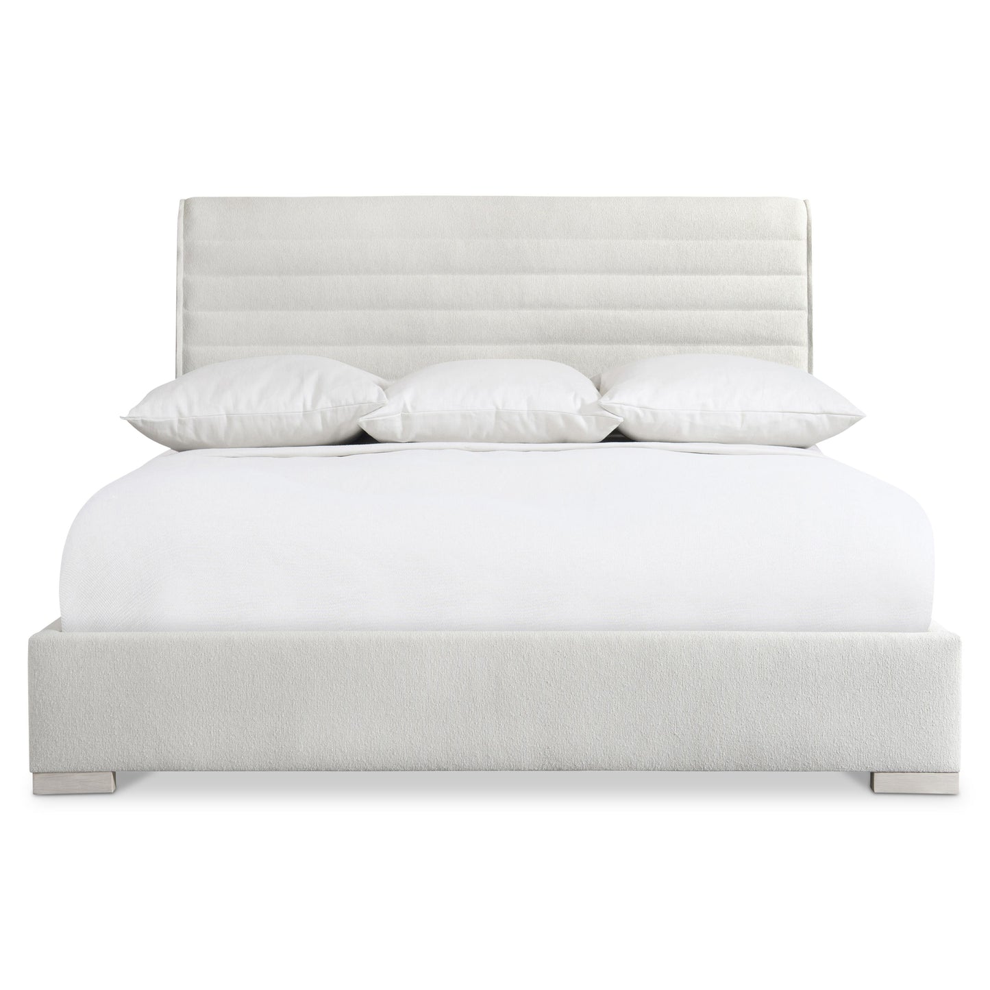 Luxury Sereno Fabric Panel Bed Modern Italian Style for Villa