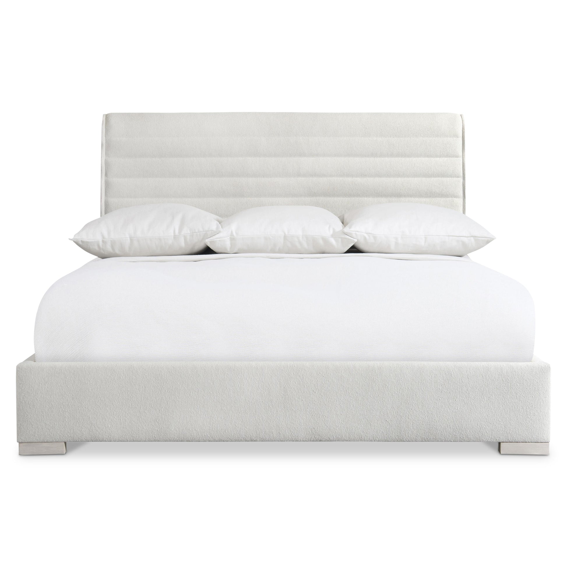 Luxury Sereno Fabric Panel Bed Modern Italian Style for Villa