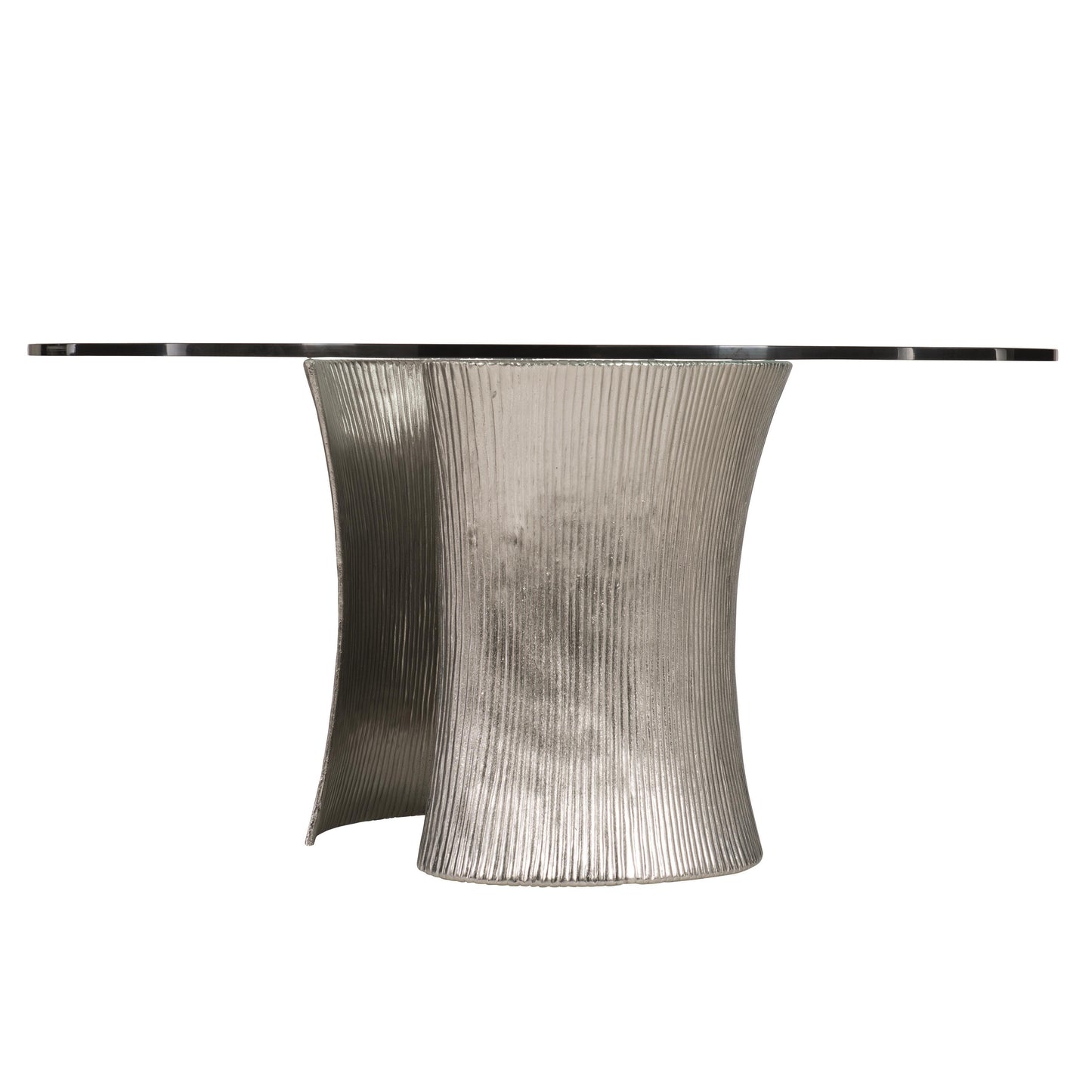 Luxury Serpentine Dining Table Modern Italian Style for Villa