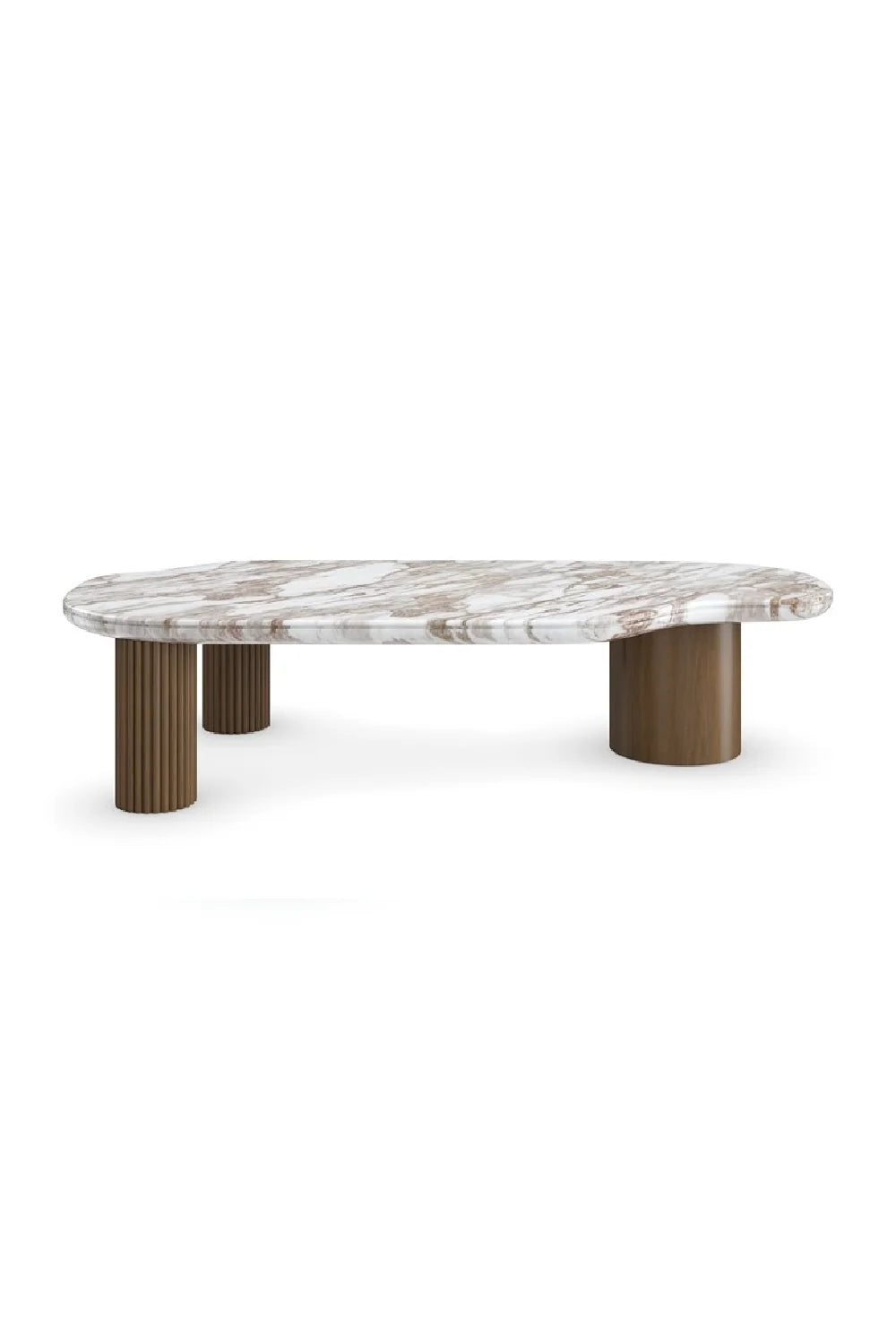 Luxury Seychelles Organic Stone Coffee Table Modern Italian Style for Villa