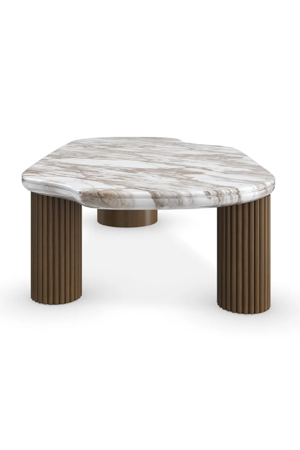 Luxury Seychelles Organic Stone Coffee Table Modern Italian Style for Villa
