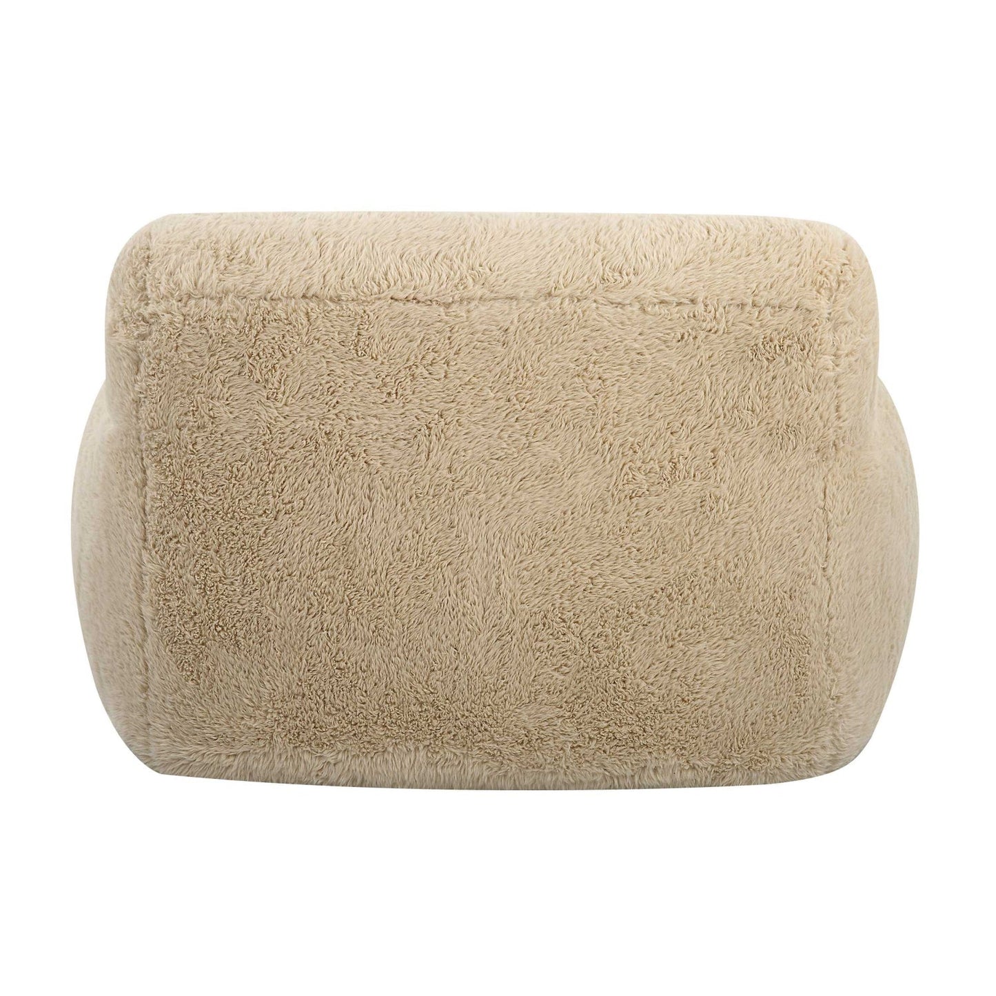 Luxury Sheepskin Accent Chair European Style for Villa