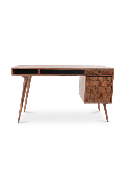 Luxury Sheesham Wooden Modern Desk European Style for Villa