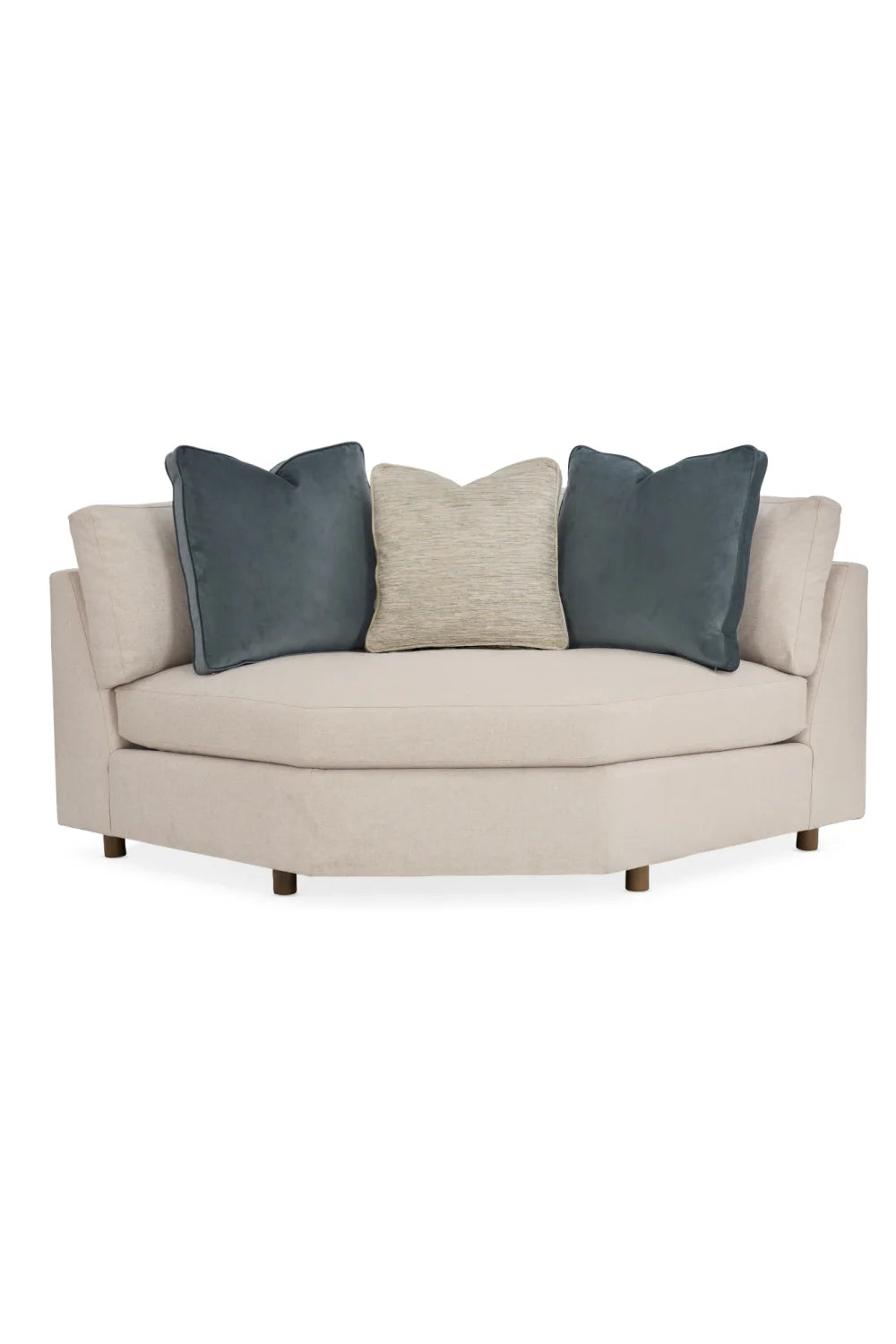 Luxury Shelf-Ish Fabric Sectional Sofa Modern Italian Style for Villa