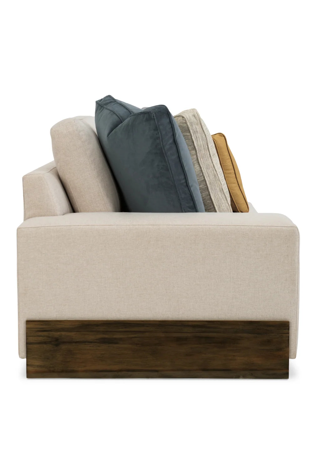 Luxury Shelf-Ish Fabric Sectional Sofa Modern Italian Style for Villa