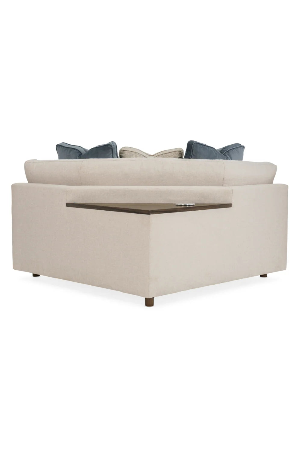 Luxury Shelf-Ish Fabric Sectional Sofa Modern Italian Style for Villa