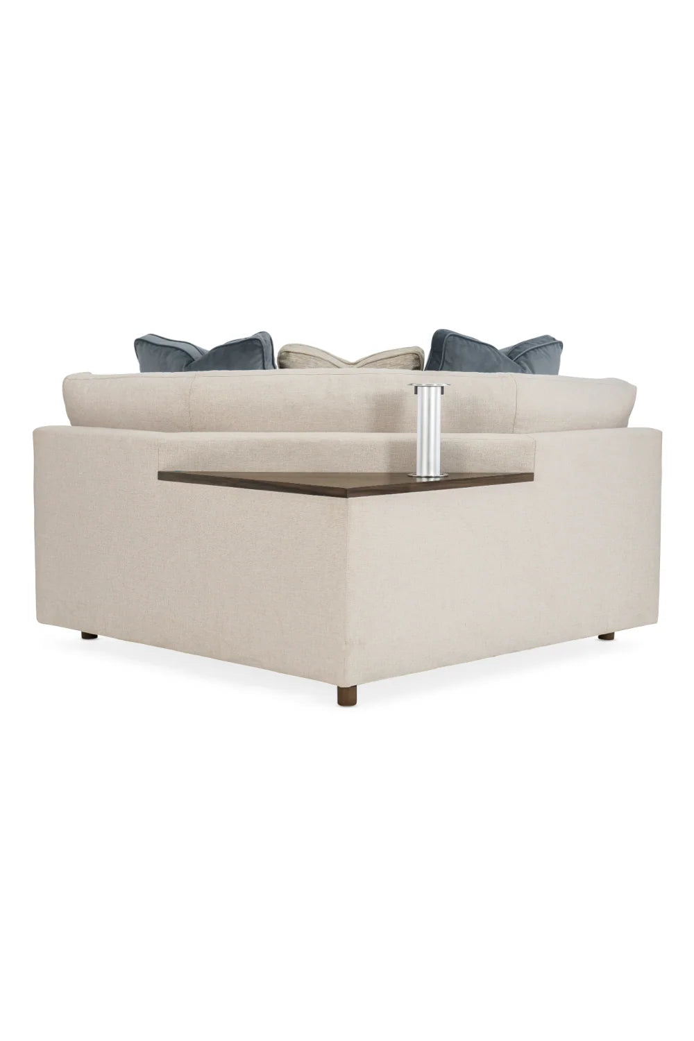 Luxury Shelf-Ish Fabric Sectional Sofa Modern Italian Style for Villa