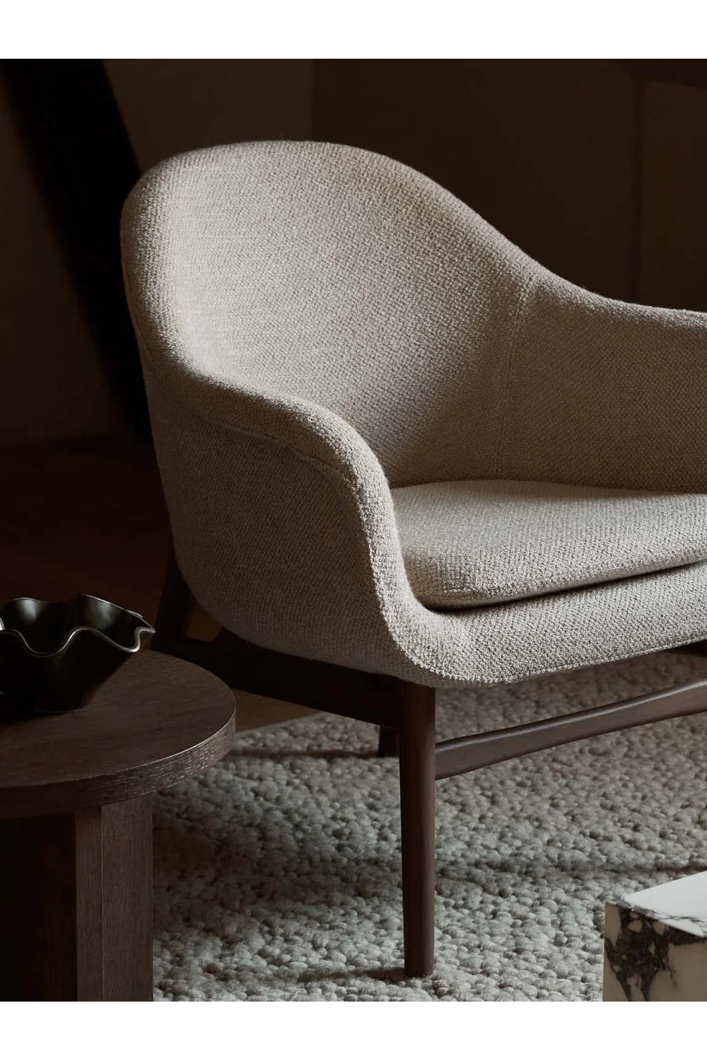 Luxury Shell Lounge Chair Modern Italian Style for Villa