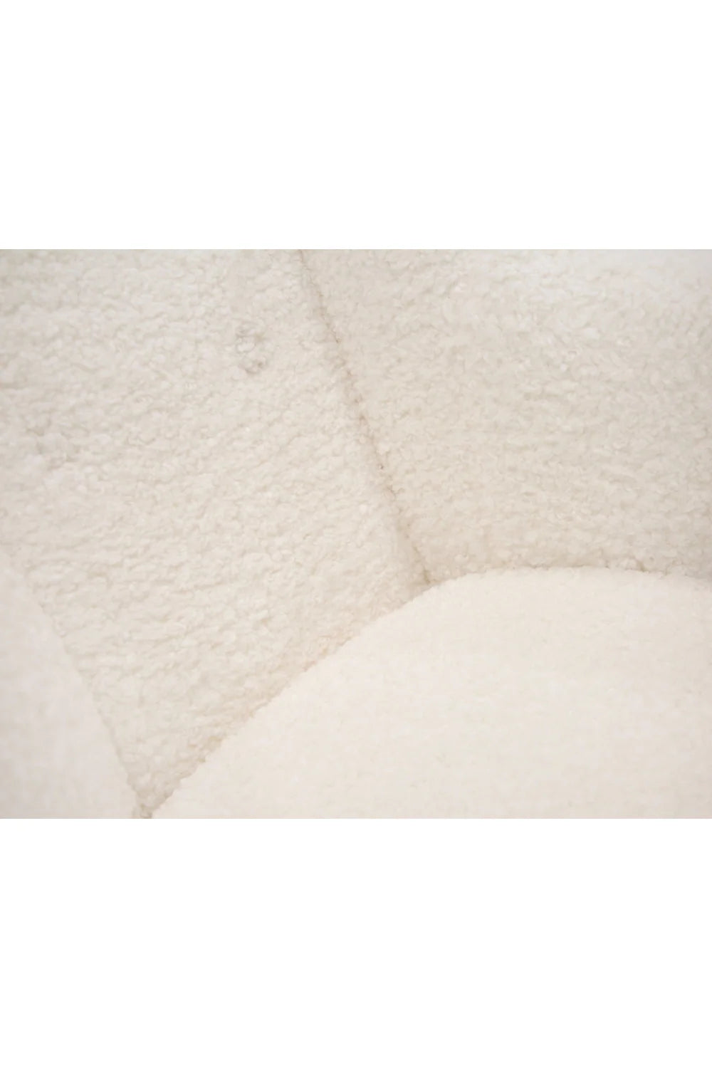 Luxury Sherpa Fabric Rocking Chair Modern Italian Style for Villa