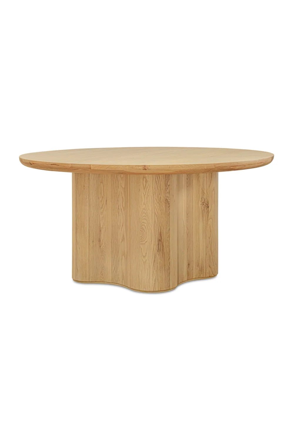 Luxury Sidney Oak Dining Table Modern Italian Style for Villa