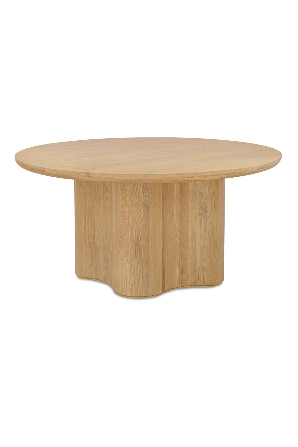 Luxury Sidney Oak Dining Table Modern Italian Style for Villa
