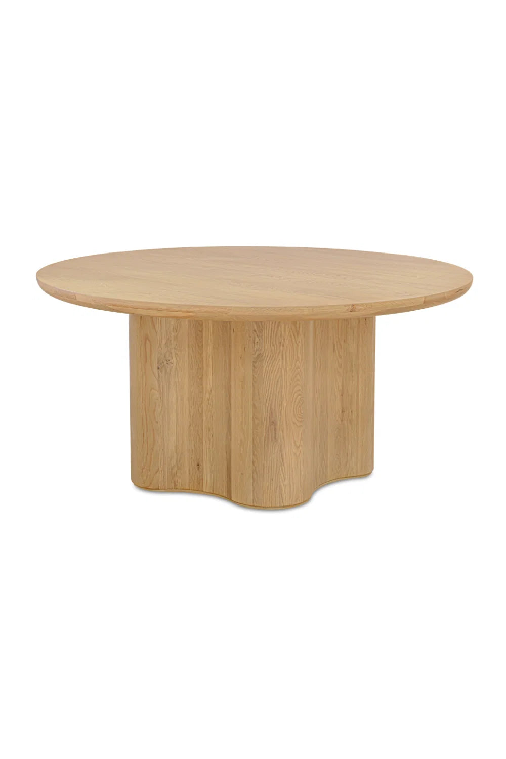 Luxury Sidney Oak Dining Table Modern Italian Style for Villa