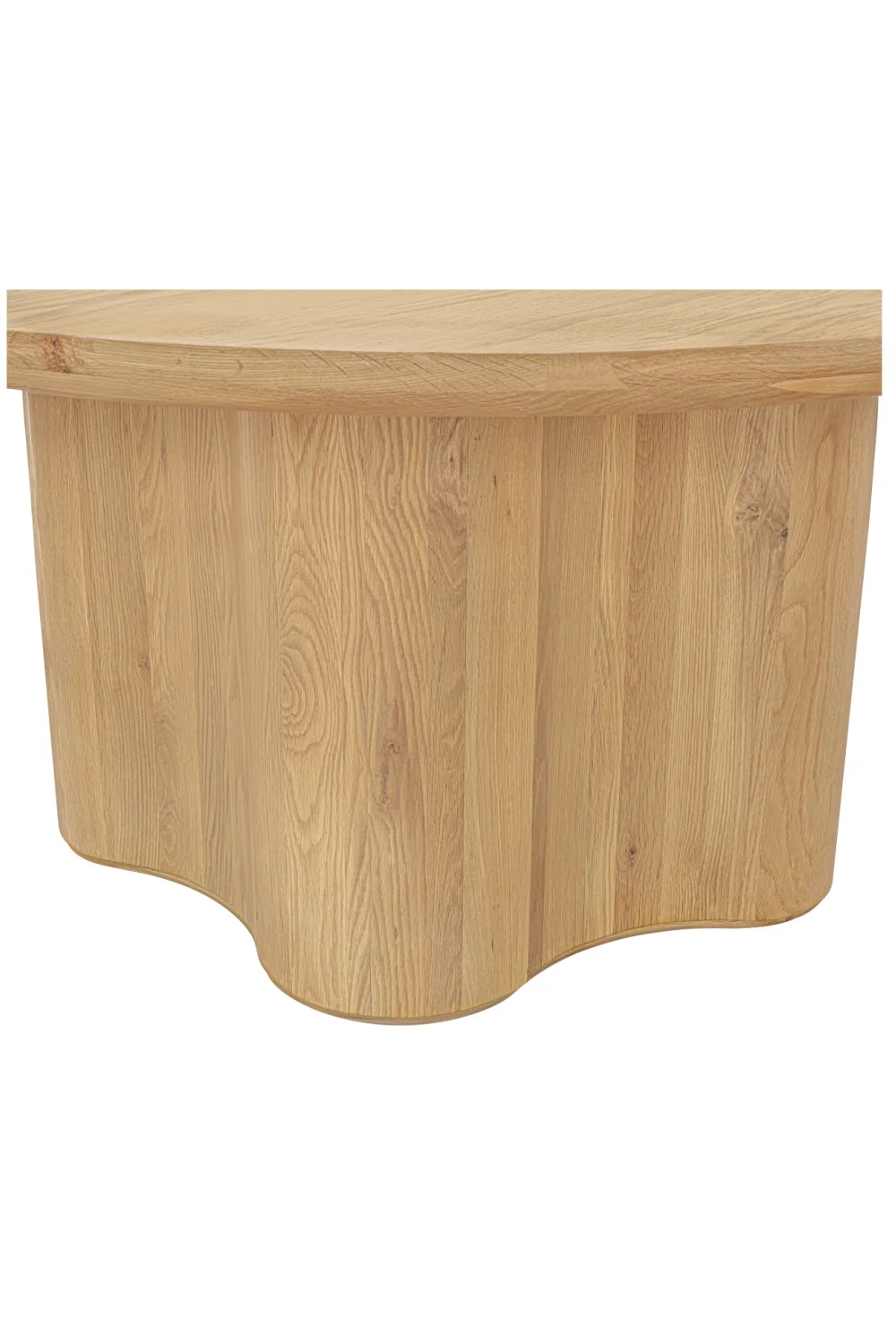 Luxury Sidney Oak Dining Table Modern Italian Style for Villa