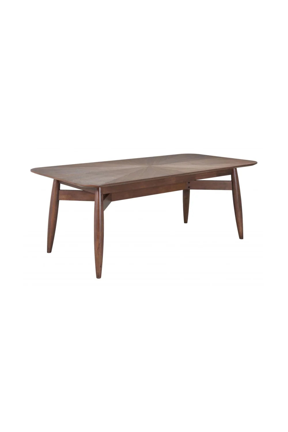 Luxury Silea Wood Dining Table Modern Italian Style for Villa