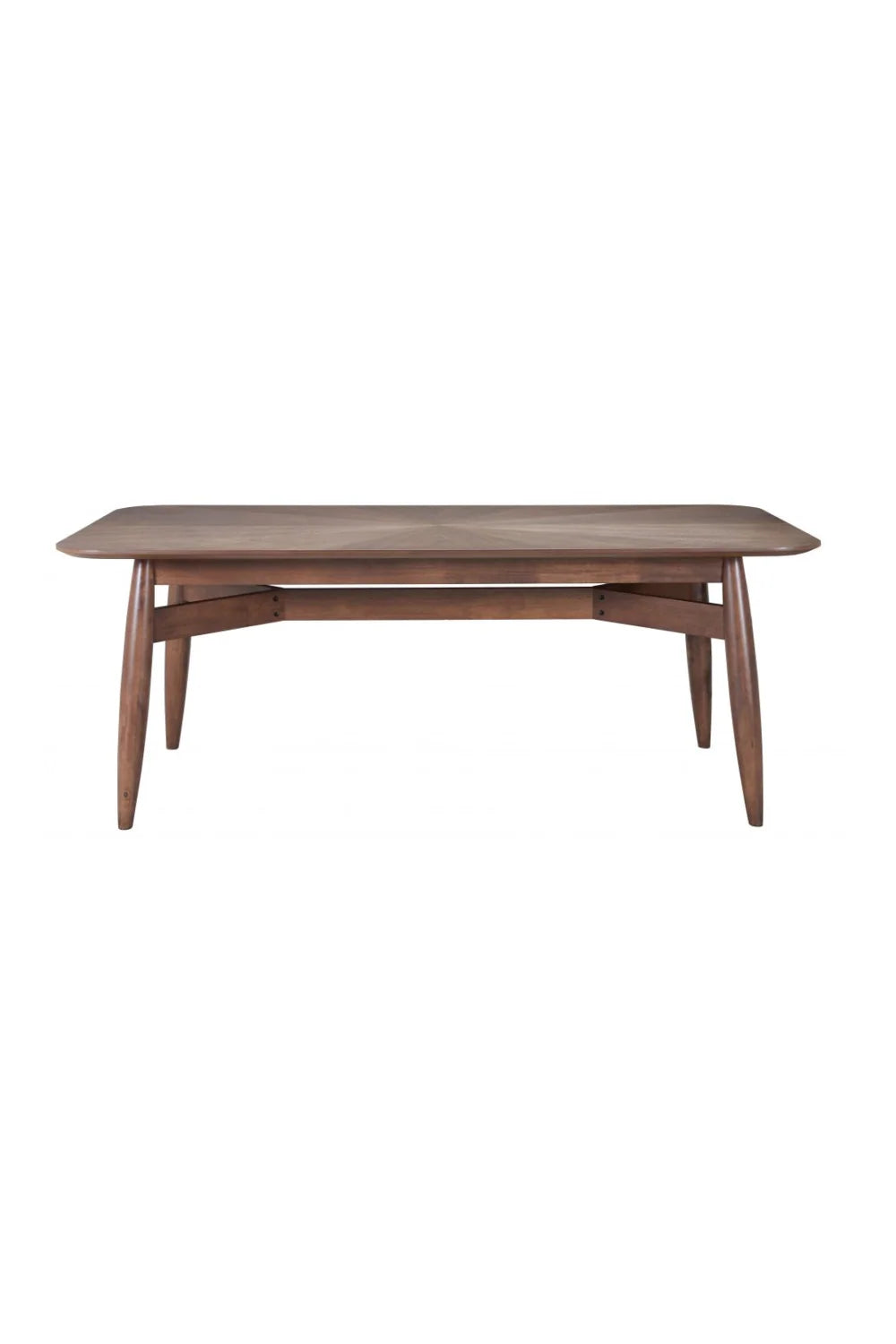 Luxury Silea Wood Dining Table Modern Italian Style for Villa
