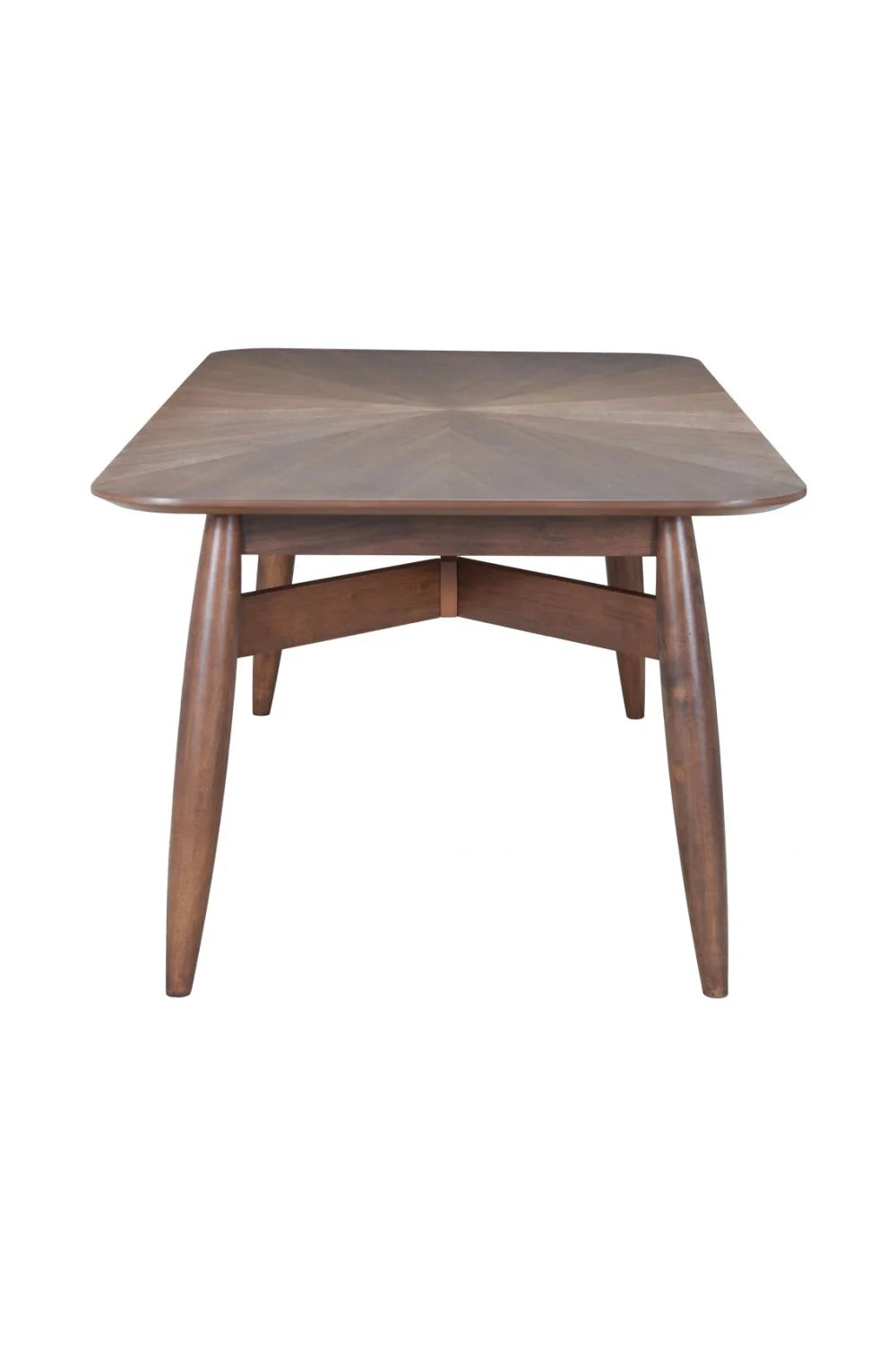 Luxury Silea Wood Dining Table Modern Italian Style for Villa