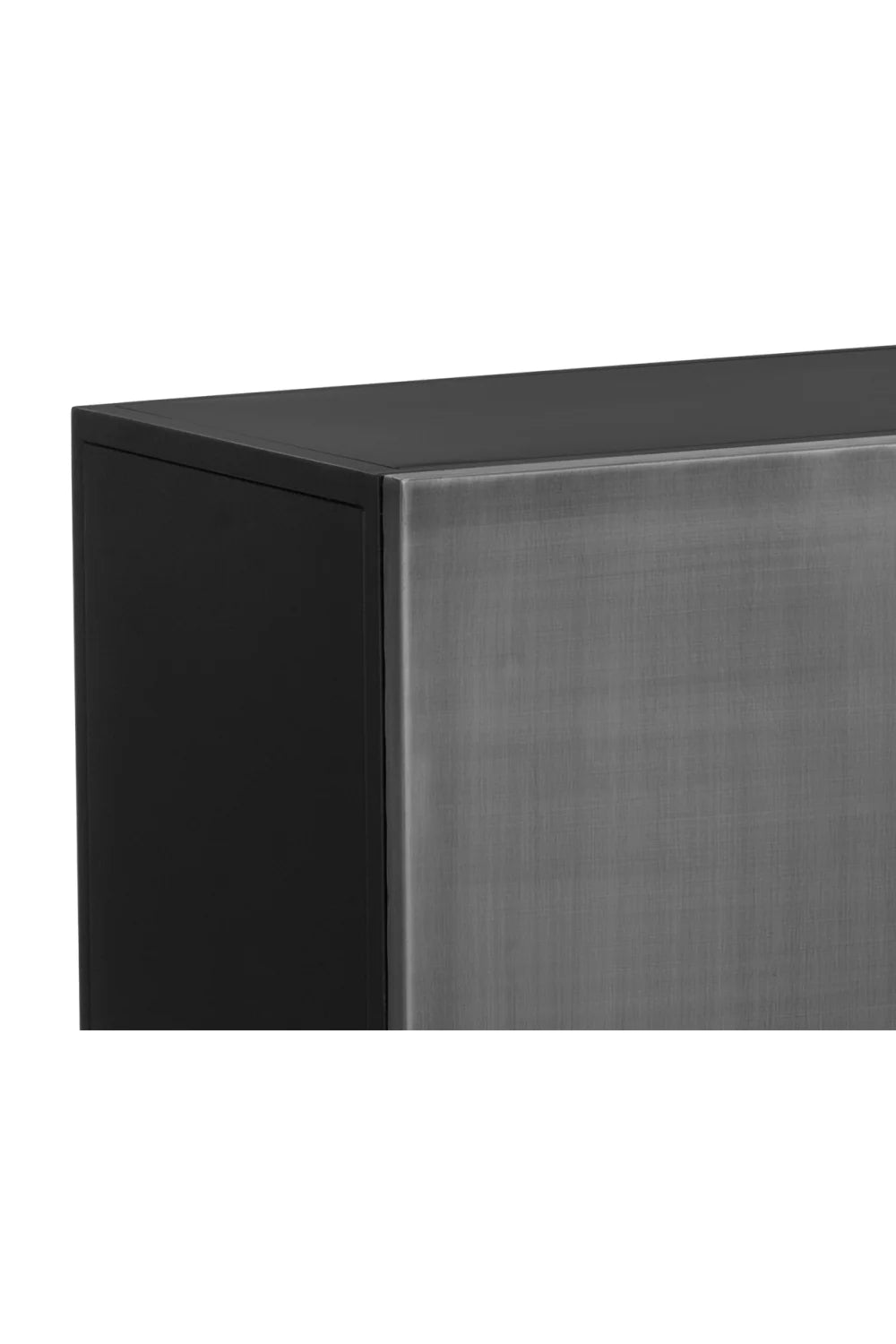 Luxury Silver 4-Door Sideboard European Style for Villa