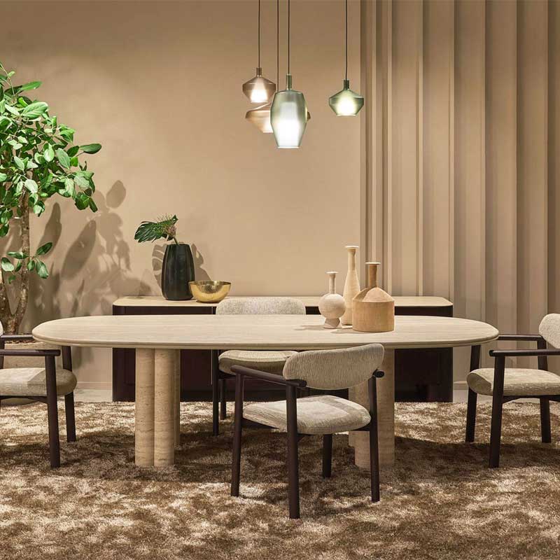 Luxury Simmy Dining Table Modern Italian Style for Villa
