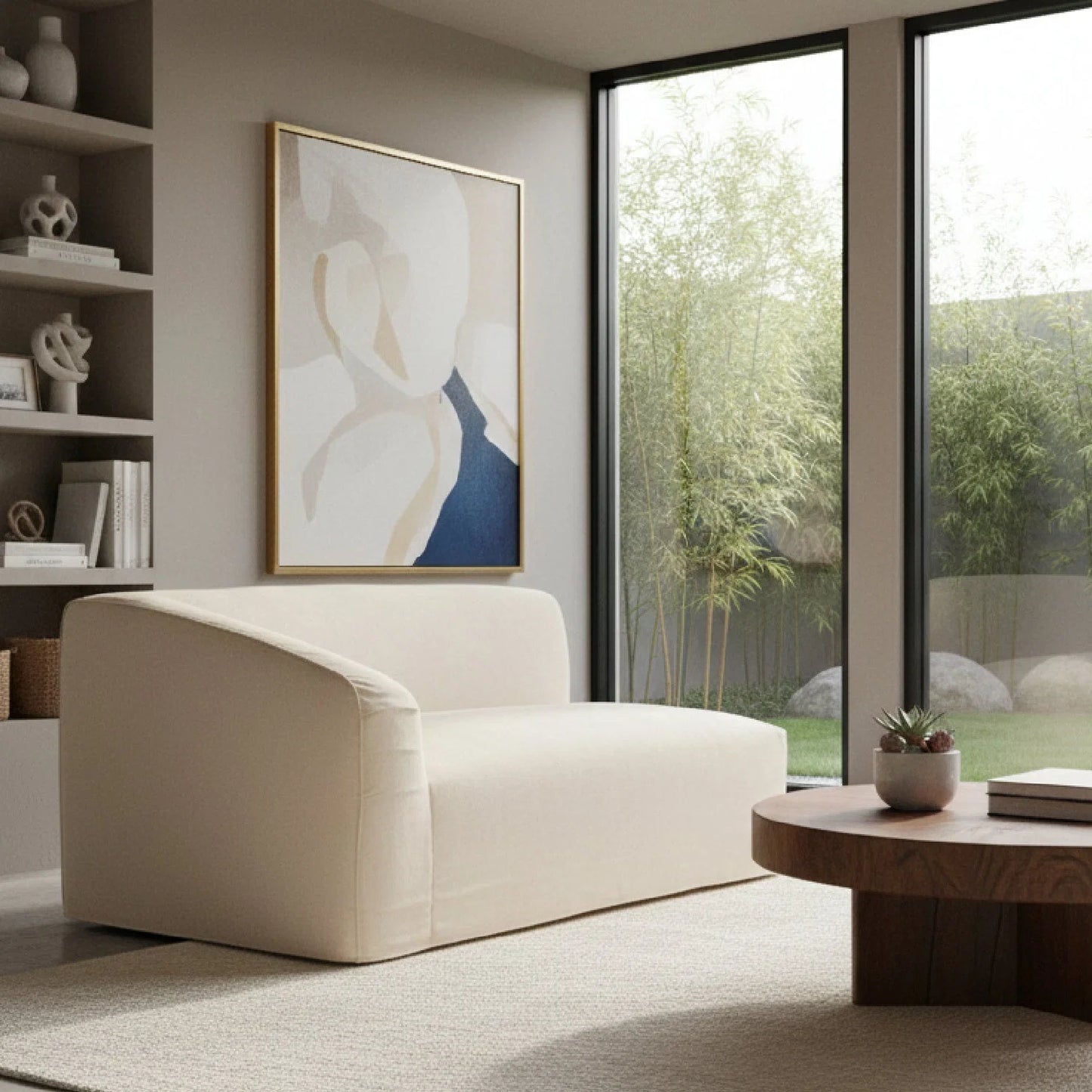 Luxury Single Armed Modular Sofa Modern Italian Style for Villa