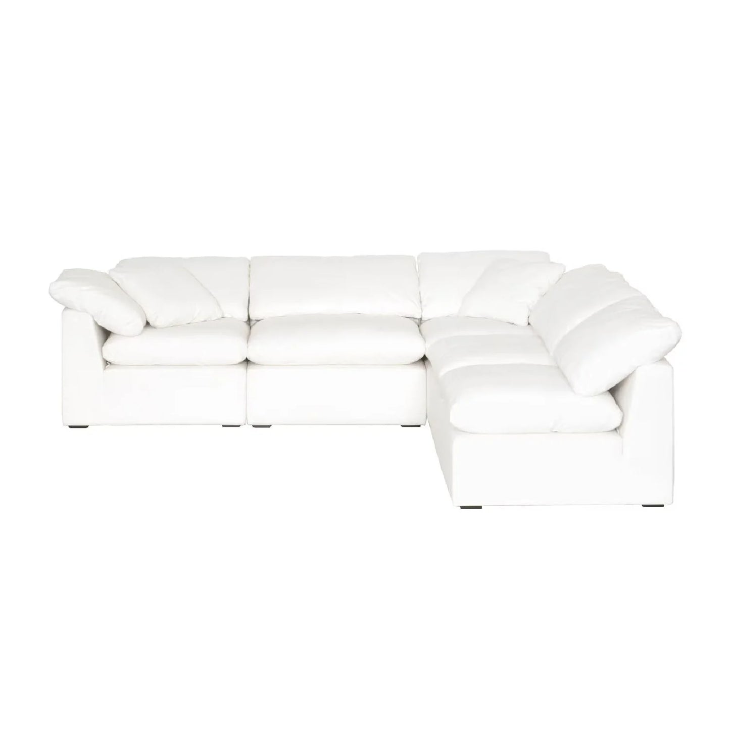 Luxury Sky Fabric Modular Sofa Chair Modern Italian Style for Villa